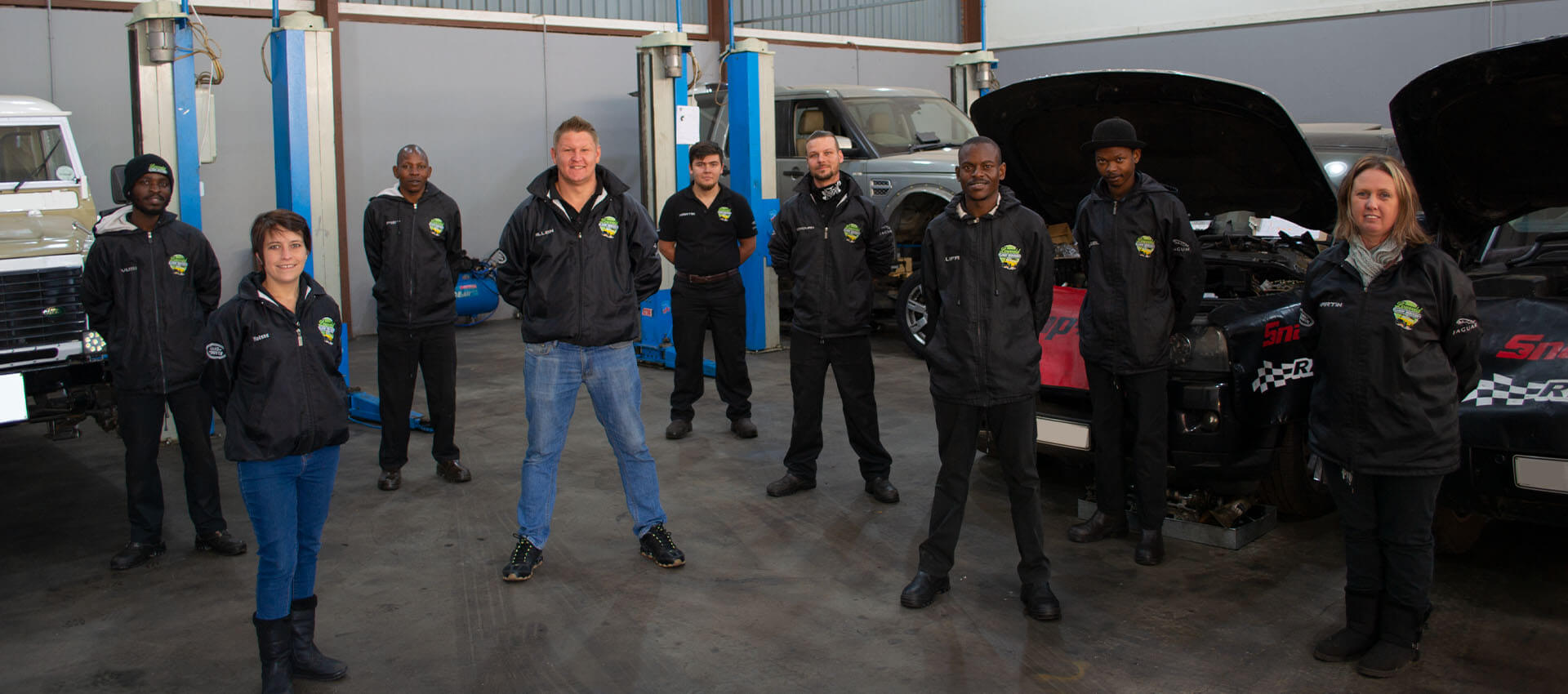 Lowveld Landy team posing for a photo